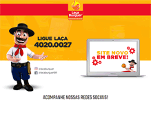 Tablet Screenshot of lacaburguer.com.br